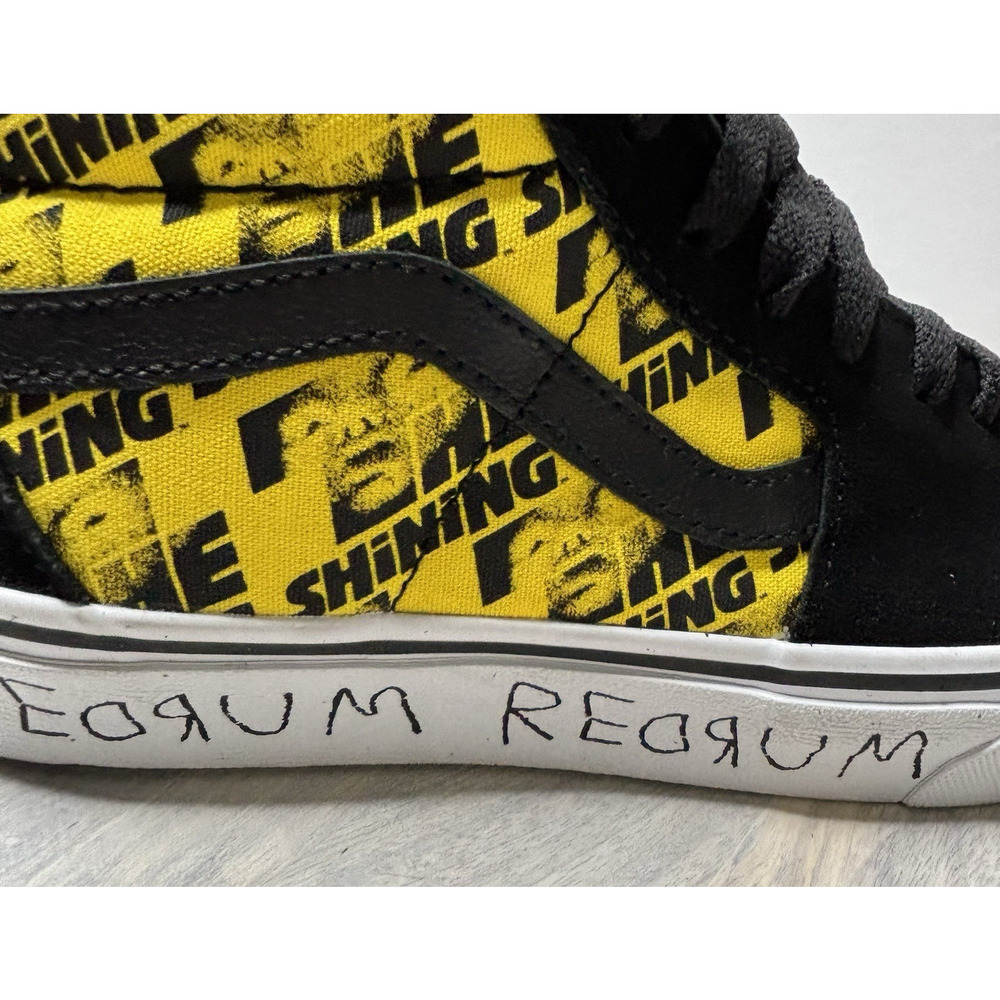 Vans x House of Terror The Shining "RedRum" Sk8-Hi Jack Torrance Womens 7 - Picture 8 of 16